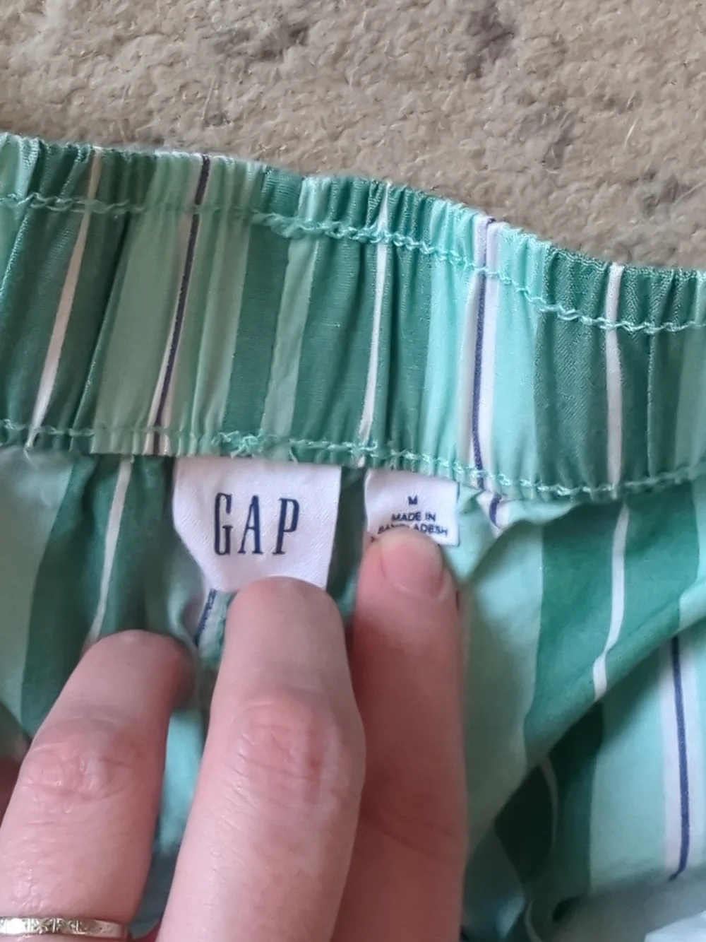 Gap Factory Big Shirt and Shorts Matching Set - Picture 5 of 6